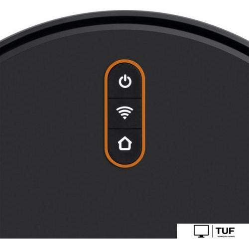 Робот-пылесос BBK BV3502 (черный/оранжевый)