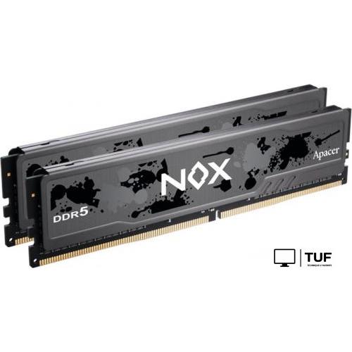 Оперативная память Apacer NOX 16ГБ DDR5 5200 МГц AH5U16G52C522MBAA-1