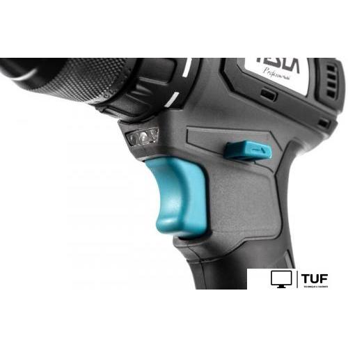 Дрель-шуруповерт Tesla TCD18BL 840369 (с 2-мя АКБ, кейс)