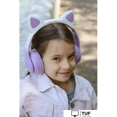 Наушники Miru Cat EP-W10 (сиреневый)