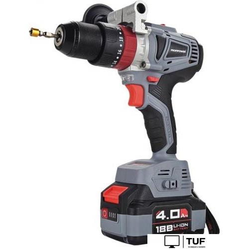 Ударная дрель-шуруповерт Profipower MKDHP-18V (с 2-мя АКБ, кейс)