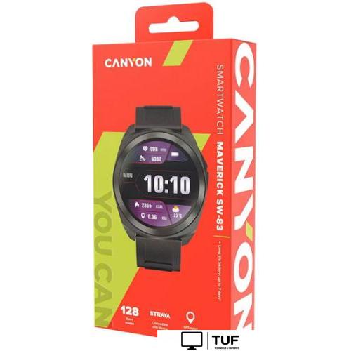 Умные часы Canyon Maverick SW-83 (черный)