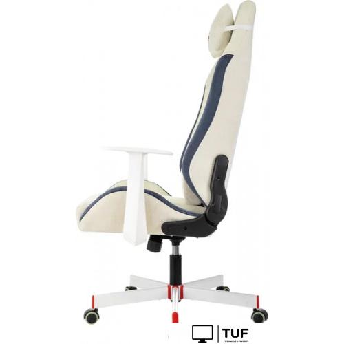 Игровое (геймерское) кресло A4Tech Bloody GC-830 (белый/синий)