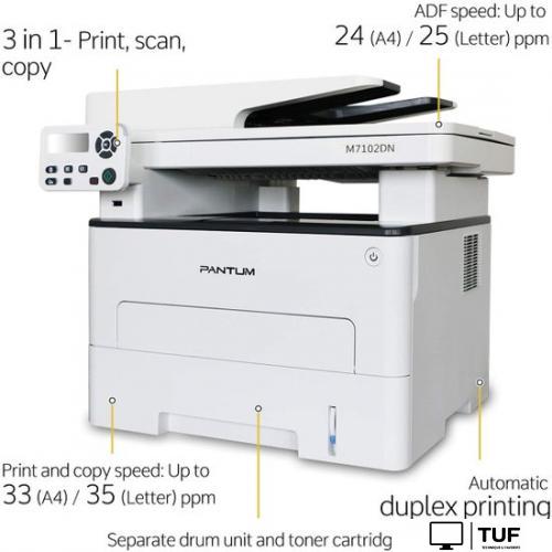 МФУ Pantum M7102DN