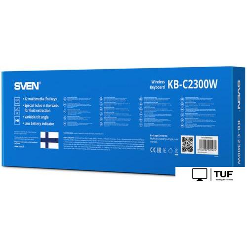 Клавиатура SVEN KB-C2300W