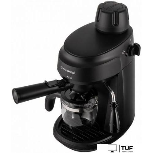 Рожковая кофеварка MAUNFELD MF-733BK