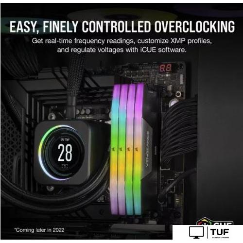 Оперативная память Corsair Vengeance RGB 2x32ГБ DDR5 6000 МГц CMH64GX5M2B6000C38