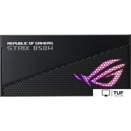 Блок питания ASUS ROG Strix 850W Gold Aura Edition ROG-STRIX-850G-AURA-GAMING