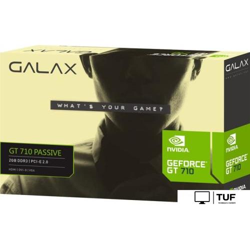 Видеокарта KFA2 Geforce GT 710 Passive 2GB DDR3 71GPF4HI00GK
