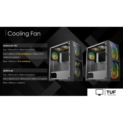 Корпус Raijintek Silenos MS Pro (белый)