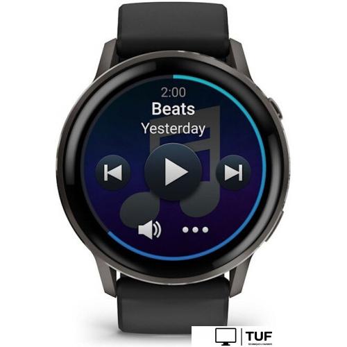 Умные часы Garmin Venu 4 45 мм (черный)