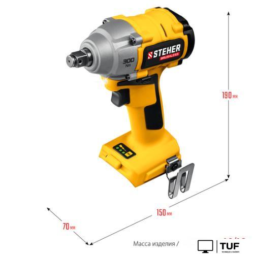 Гайковерт Steher CWB-300 (без АКБ)