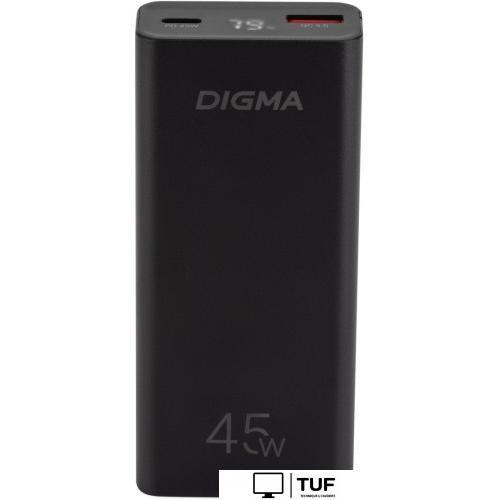 Внешний аккумулятор Digma DGPF10E 10000mAh (черный)