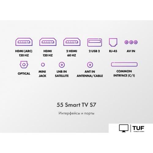 Телевизор Haier 55 Smart TV S7