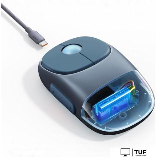 Мышь Ugreen Fun+ MU102 90538 (серый/темно-синий)