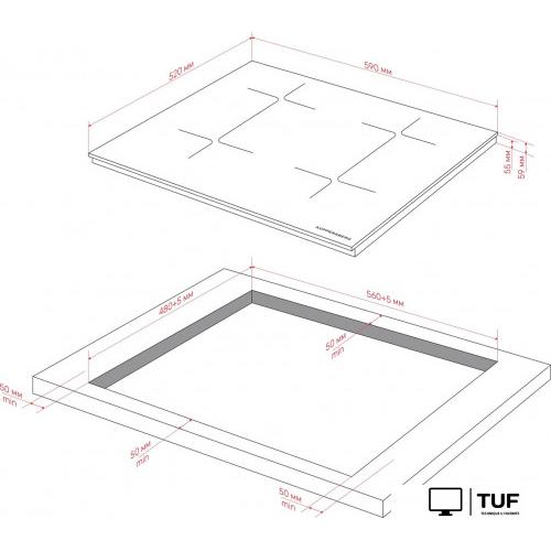 Варочная панель KUPPERSBERG ICI 626