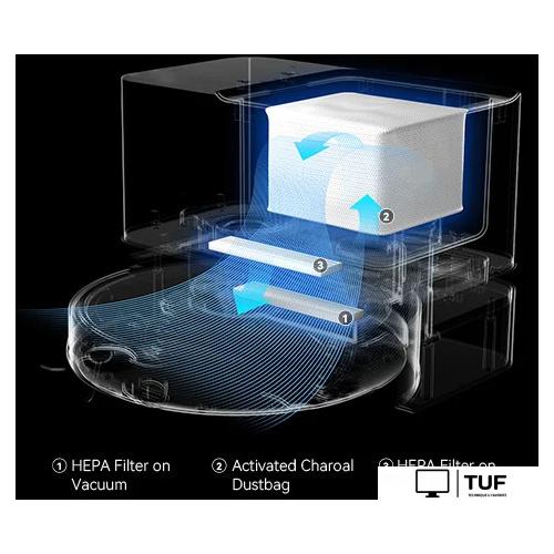 Робот-пылесос Viomi Alpha 2 Pro V-RVCLMD40B (черный)