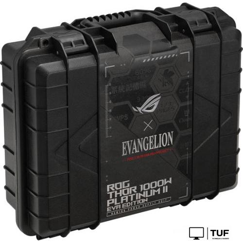 Блок питания ASUS ROG Thor 1000W Platinum II EVA Edition ROG-THOR-1000P2-EVA-GAMING