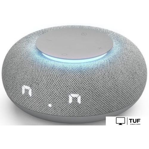 Умная колонка VK Капсула Мини (светло-серый)