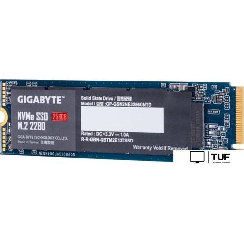 SSD Gigabyte NVMe 256GB GP-GSM2NE3256GNTD