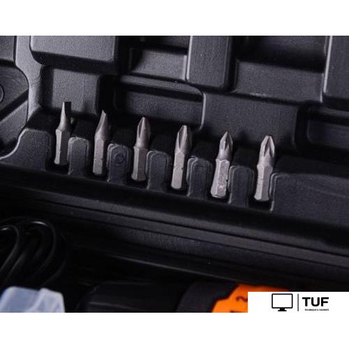 Дрель-шуруповерт Вихрь ДА-16Л-2КА (с 2-мя АКБ, кейс, набор оснастки)