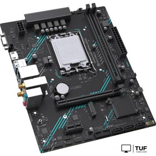 Материнская плата Maxsun H610M 666 WiFi6 ARGB