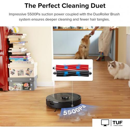 Робот-пылесос Roborock Q5 Pro (с русской озвучкой, черный)