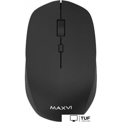 Мышь Maxvi MWS-03 (черный)
