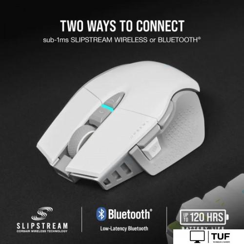 Игровая мышь Corsair M65 RGB Ultra Wireless (белый)