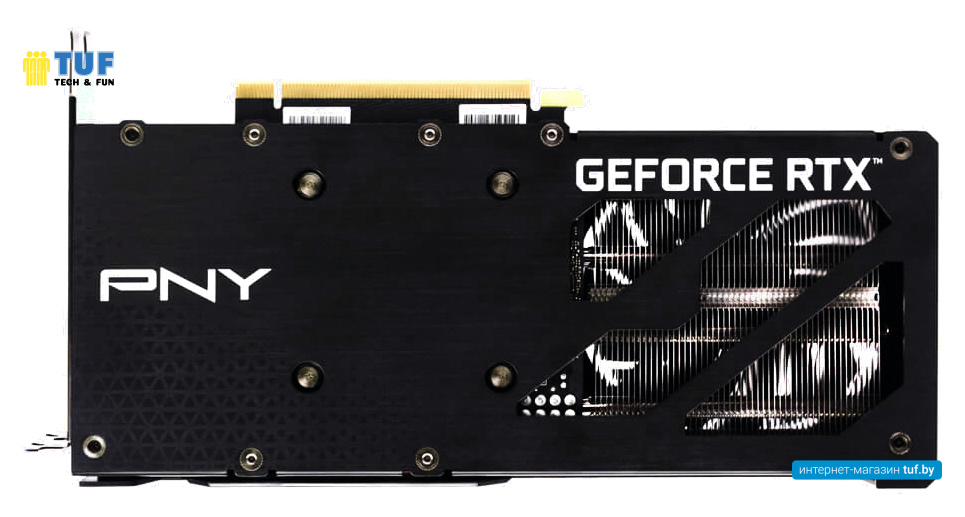 Видеокарта PNY GeForce RTX 3060 12GB Verto Dual Fan VCG306012DFBPB1