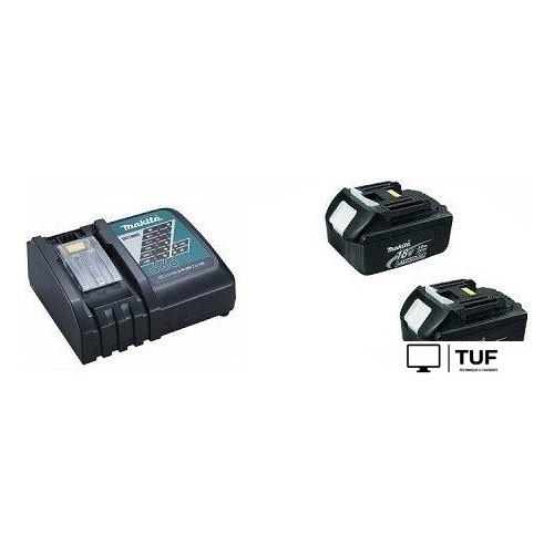 Перфоратор Makita DHR242RFE (с 2-мя АКБ, кейс)