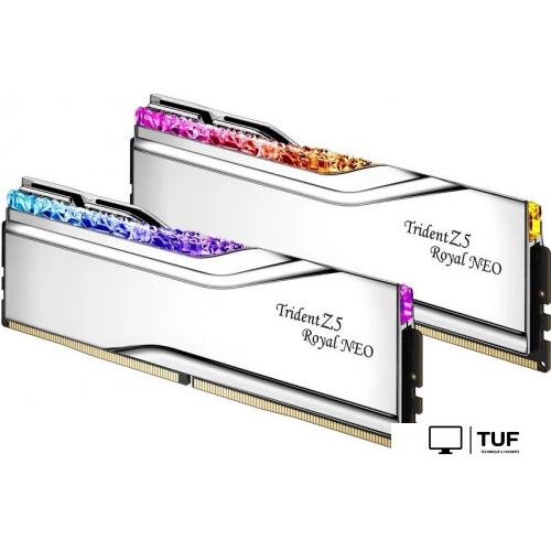 Оперативная память G.Skill Trident Z5 Royal Neo 2x32ГБ DDR5 6000 МГц F5-6000J3036G32GX2-TR5NS
