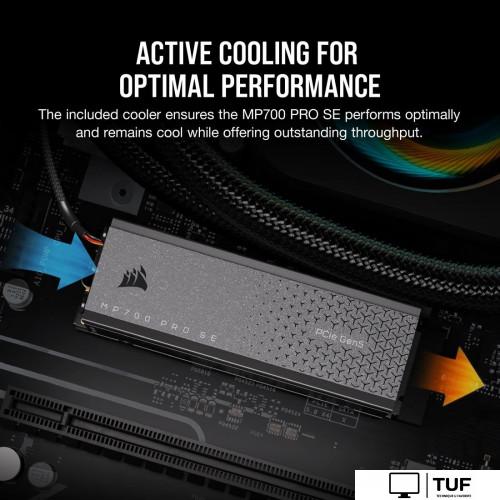 SSD Corsair MP700 Pro SE 4TB CSSD-F4000GBMP700PROS