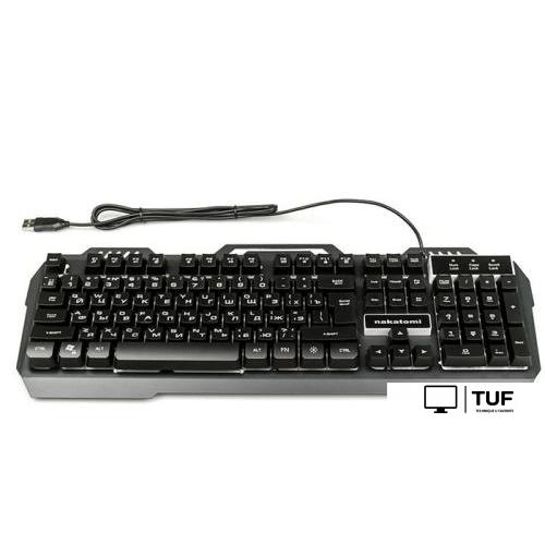 Клавиатура Nakatomi KG-35U (черный)