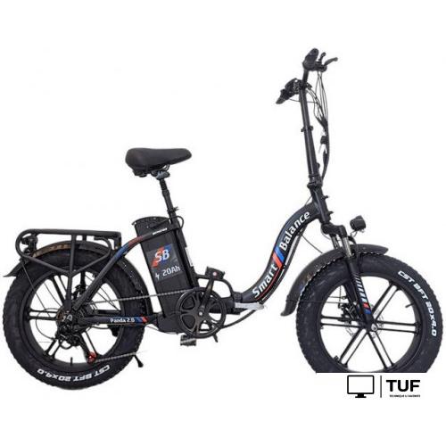 Электровелосипед Smart Balance Panda 2.0 2025 (черный)