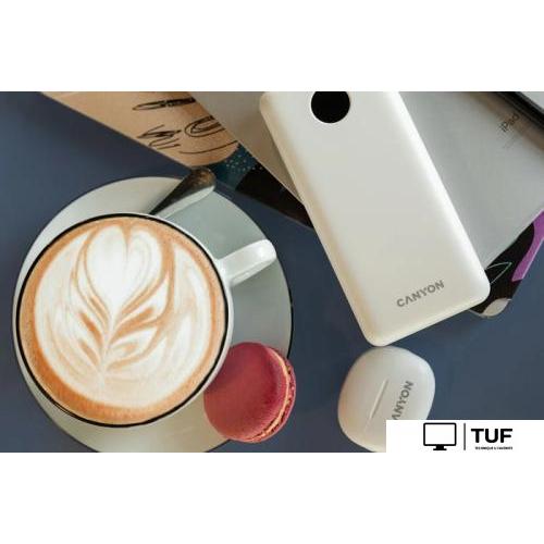 Внешний аккумулятор Canyon PB-2002 20000mAh (белый)