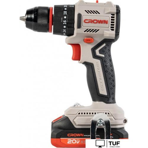 Дрель-шуруповерт Crown CT21145XMS-2 BMC (с 2-мя АКБ, кейс)