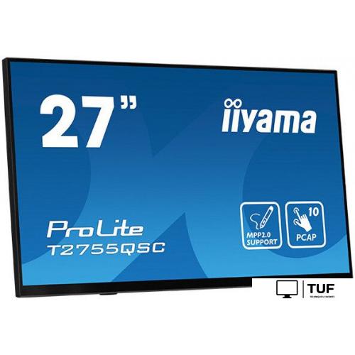 Монитор Iiyama ProLite T2755QSC-B1