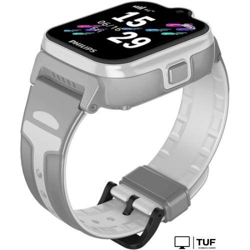Детские умные часы Philips W6610 (серый)