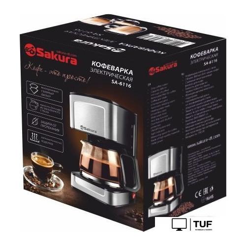 Капельная кофеварка Sakura SA-6116