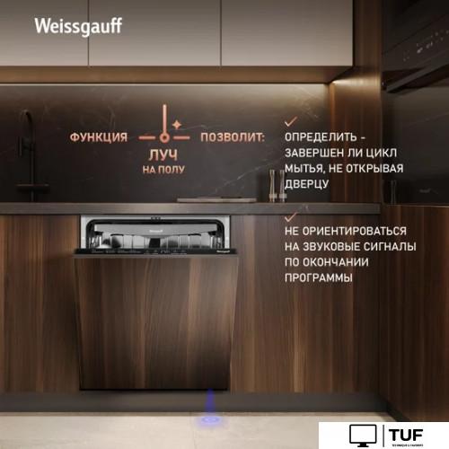 Встраиваемая посудомоечная машина Weissgauff BDW 6038 Infolight