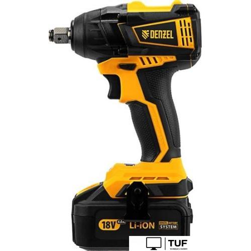 Гайковерт Denzel CIW-IB-300 26501 (с 1-им АКБ, кейс, набор оснастки)