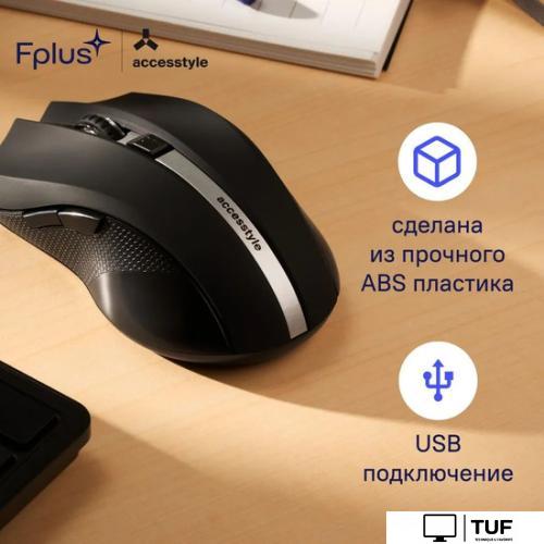 Мышь AccesStyle M201-ORE