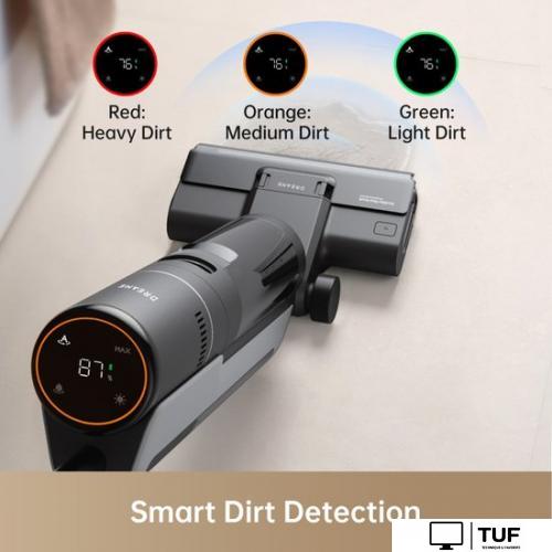 Вертикальный моющий пылесос Dreame H12S AE wet and dry Vacuum Cleaner (международная версия)