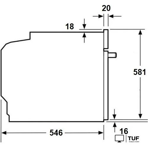 Электрический духовой шкаф Schtoff Decor 1100 (73 литра)