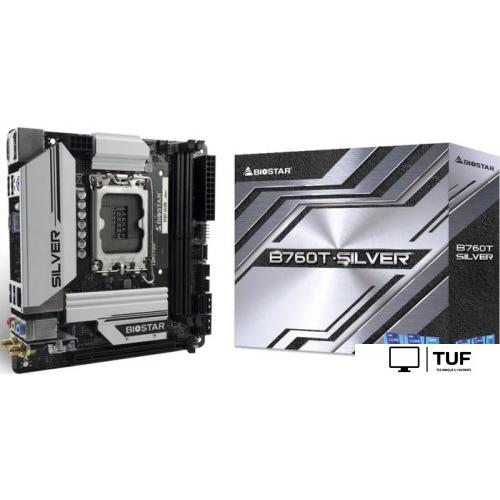 Материнская плата BIOSTAR B760T-Silver Ver. 5.1