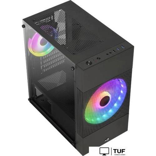 Корпус AeroCool Atomic Lite-G-BK-V2
