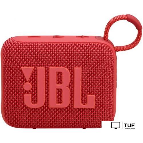 Беспроводная колонка JBL Go 4 (красный)