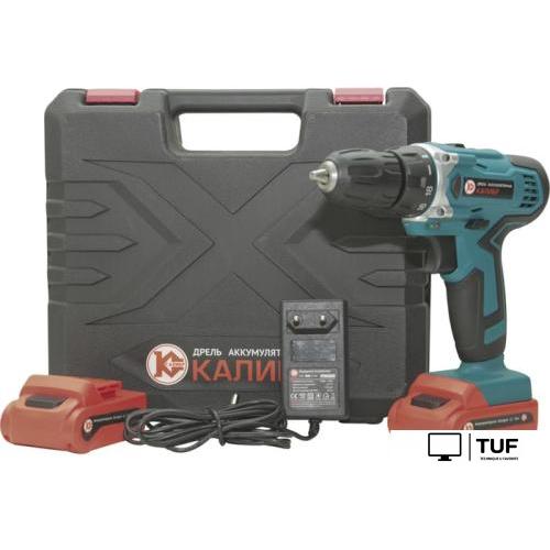 Дрель-шуруповерт Калибр ДА-12/2А (с 2-мя АКБ, кейс)