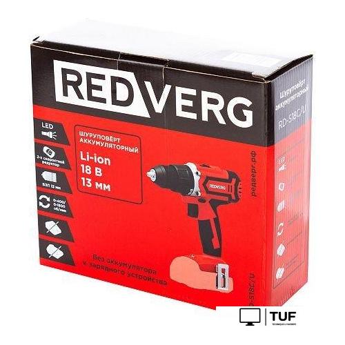 Дрель-шуруповерт RedVerg RD-S18C/U (без АКБ)